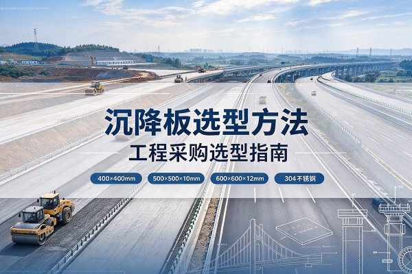 房县沉降板选择方法