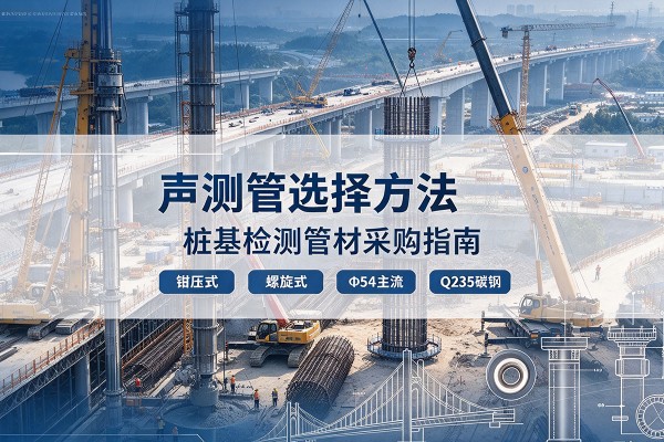 房县声测管选型标准