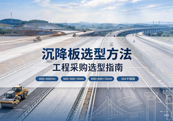 房县沉降板选择方法